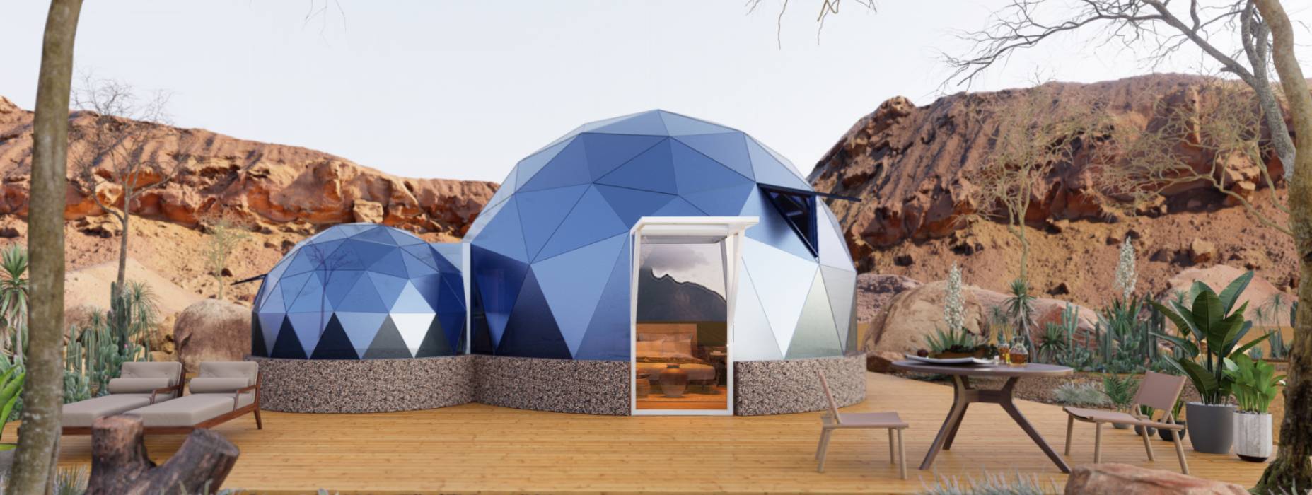 湛河区球形智能光伏玻璃星空房